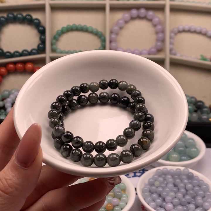 散珠翡翠有瑕疵不退不换