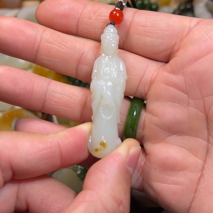 和田玉手串未镶嵌