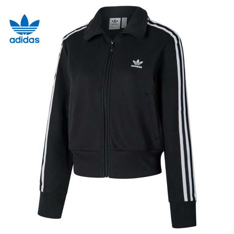 adidas阿迪达斯【吾】三叶草女子运动休闲夹克外套IY7278