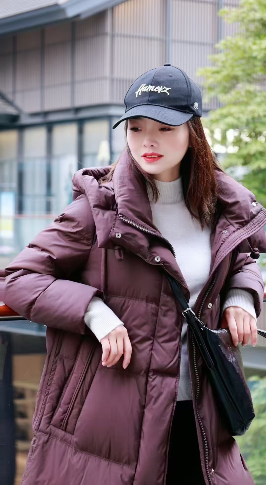 都静名店时尚休闲款长外套