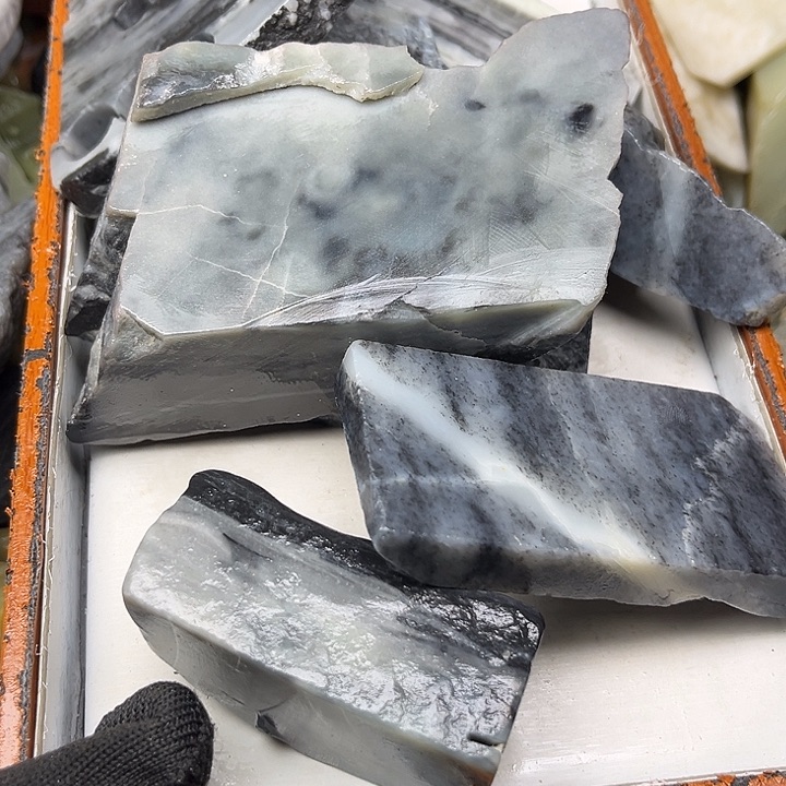 未镶嵌手链和田玉馿*