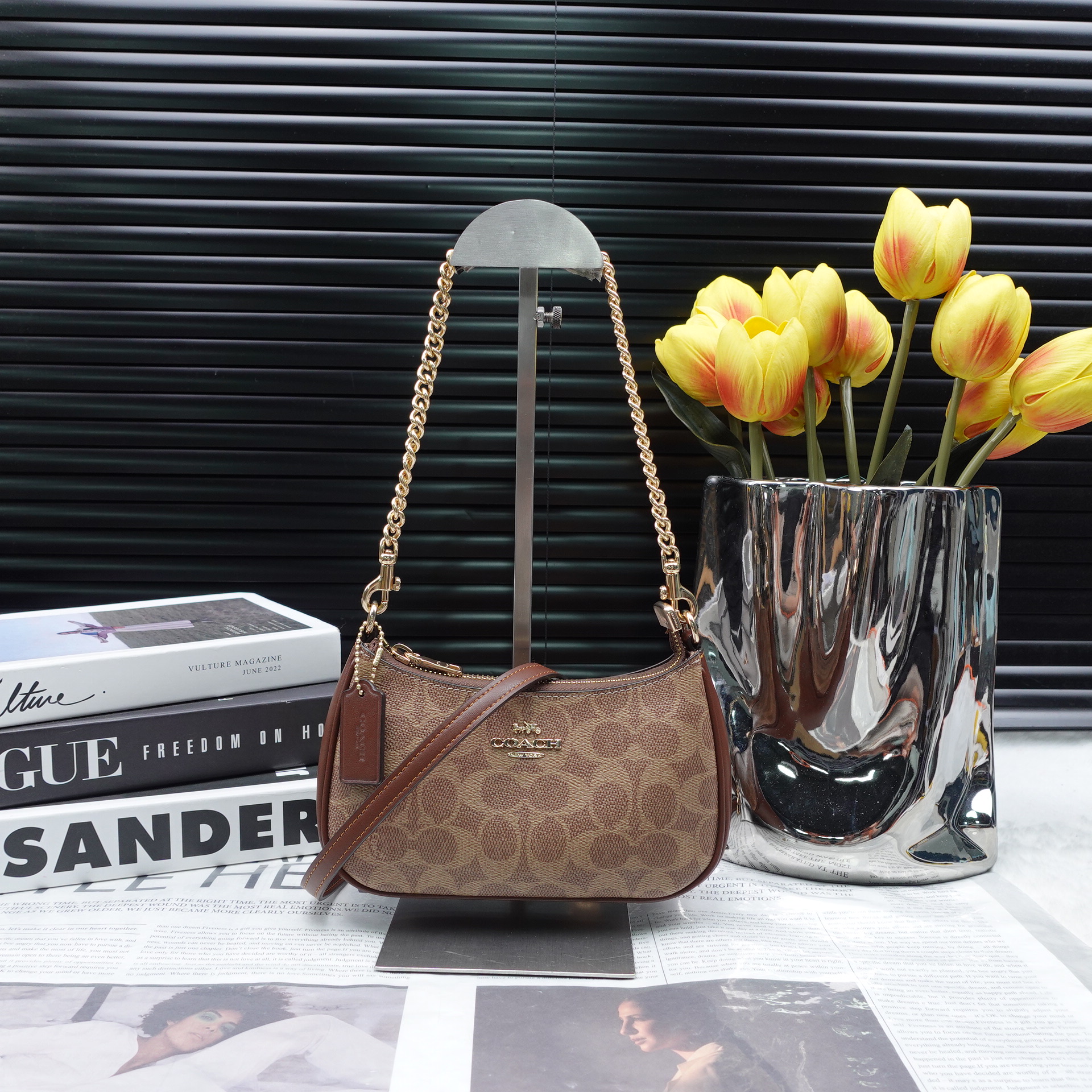 95新 COACH/蔻驰 单肩包/T10311299