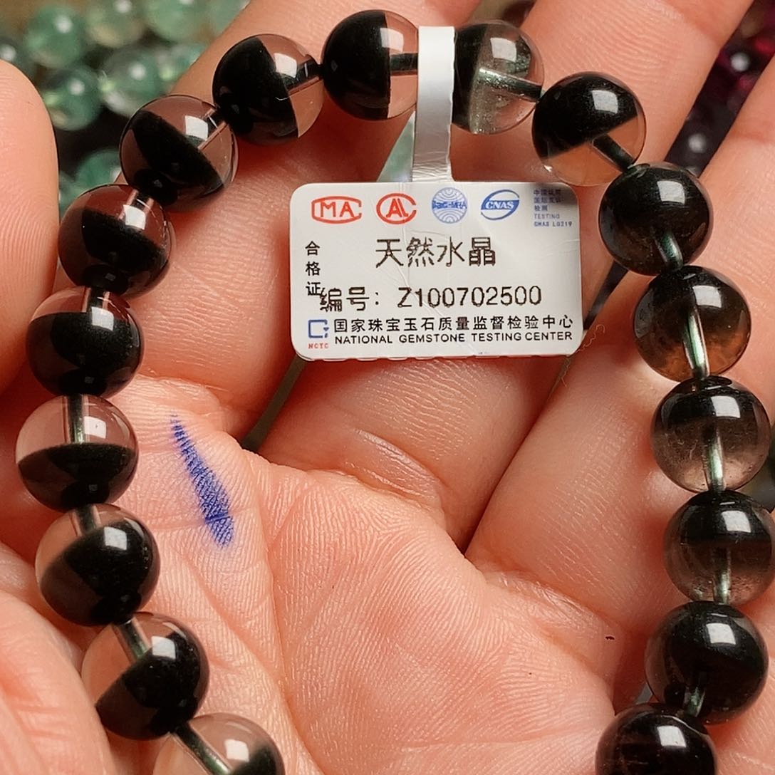 水晶手链未镶嵌逆**跑绿幽灵9➕