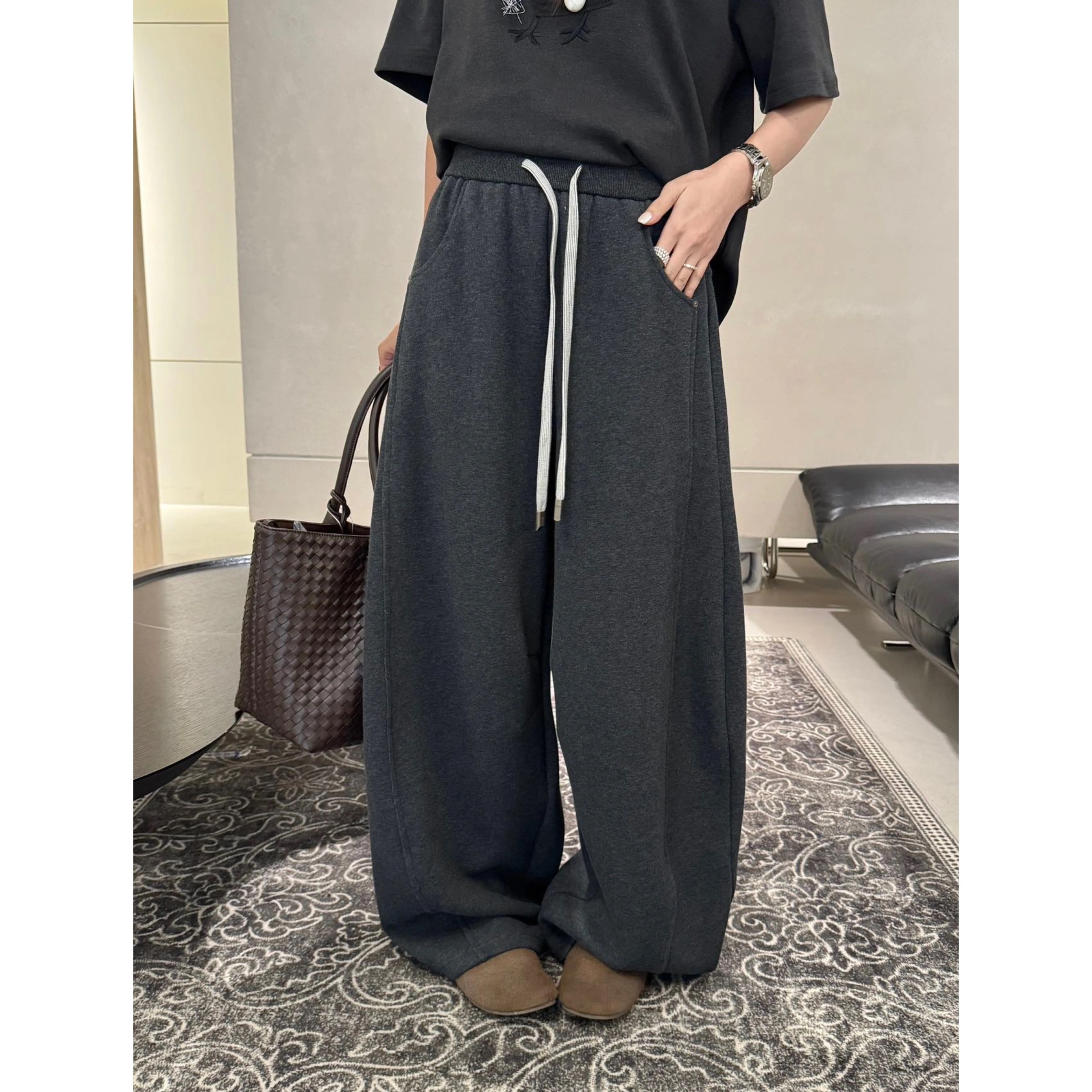 665复合奥粒秋冬百搭神器裤（裤长102左右）