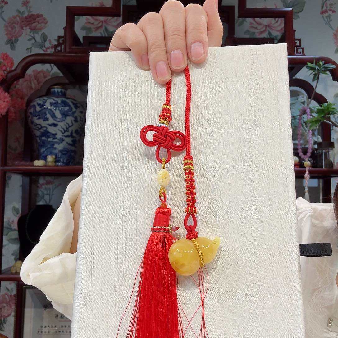 蜜蜡颈饰未镶嵌项链