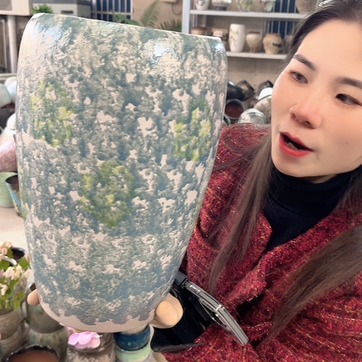 正品口20高33花盆……