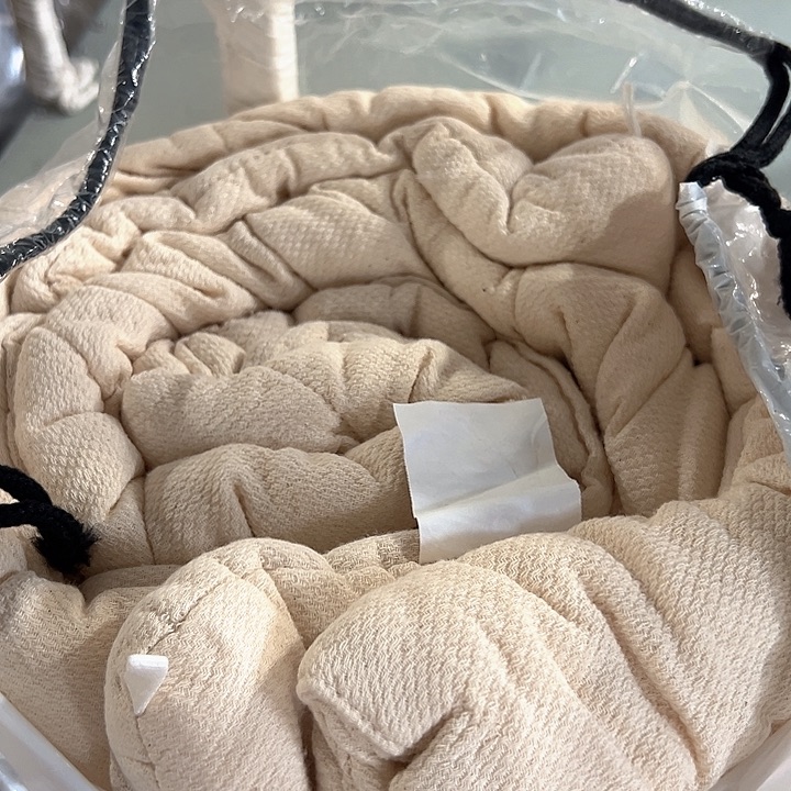 棉棉棉麻米白色棉花被1.5/2.0瑕疵款