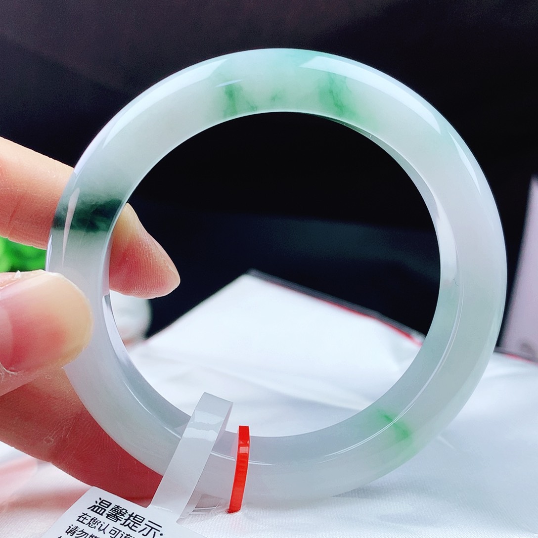 未镶嵌手镯翡翠55圈