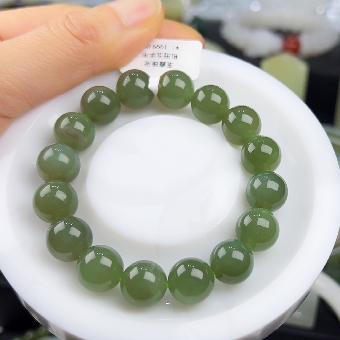 未镶嵌手串和田玉