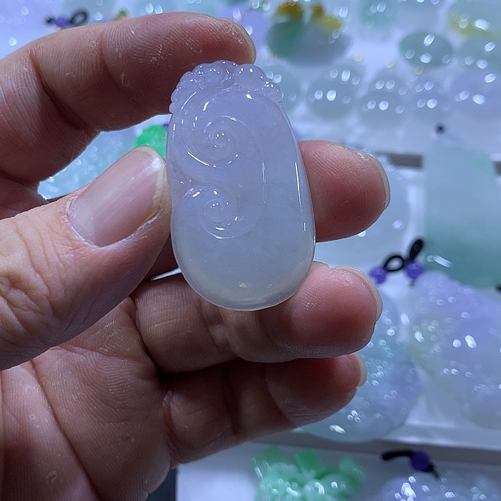 翡翠未镶嵌颈饰天然翡翠Ａ货吊坠