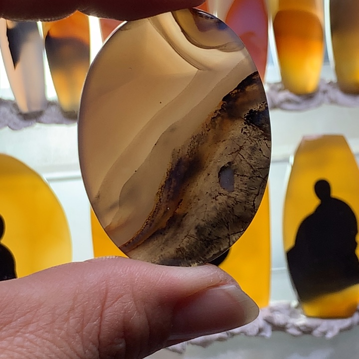 玛瑙/玉髓颈饰未镶嵌131