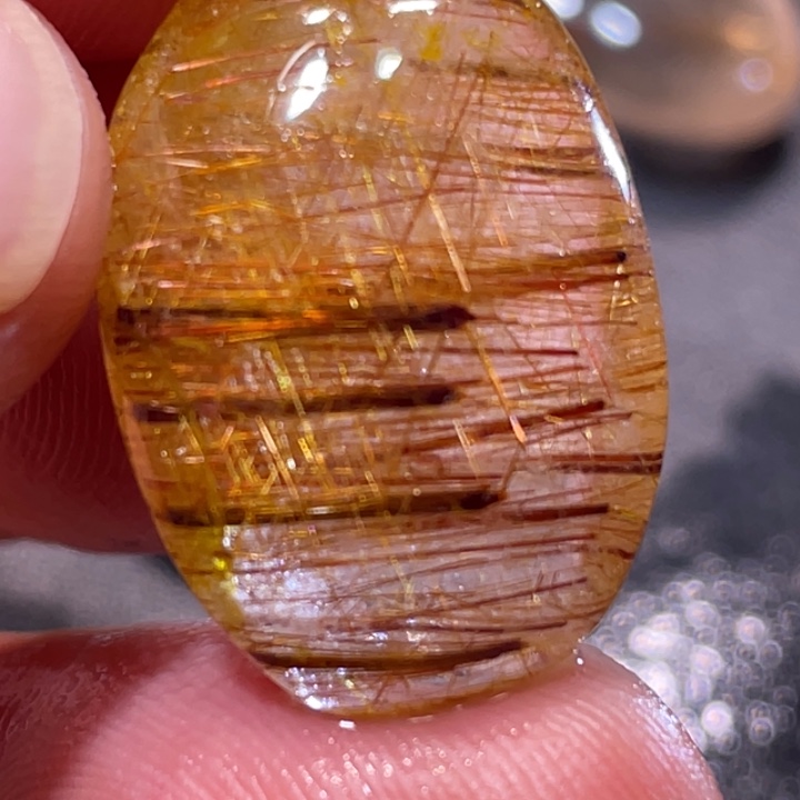 S***l颈饰未镶嵌发晶钛晶