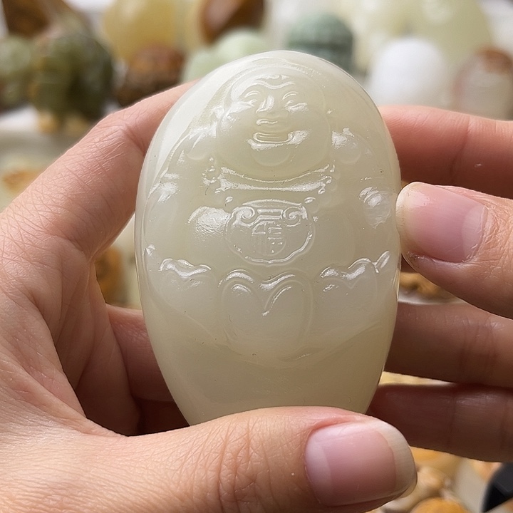 石材古青石不退换佛微瑕