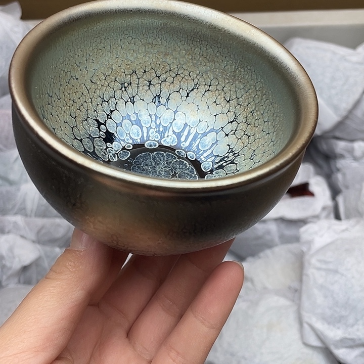 茶盏建窑建盏主人杯