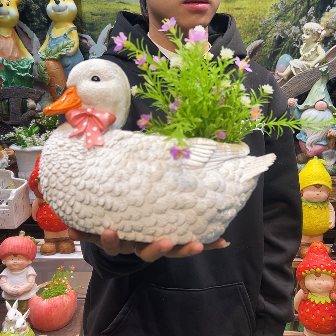 花园摆件红红火火