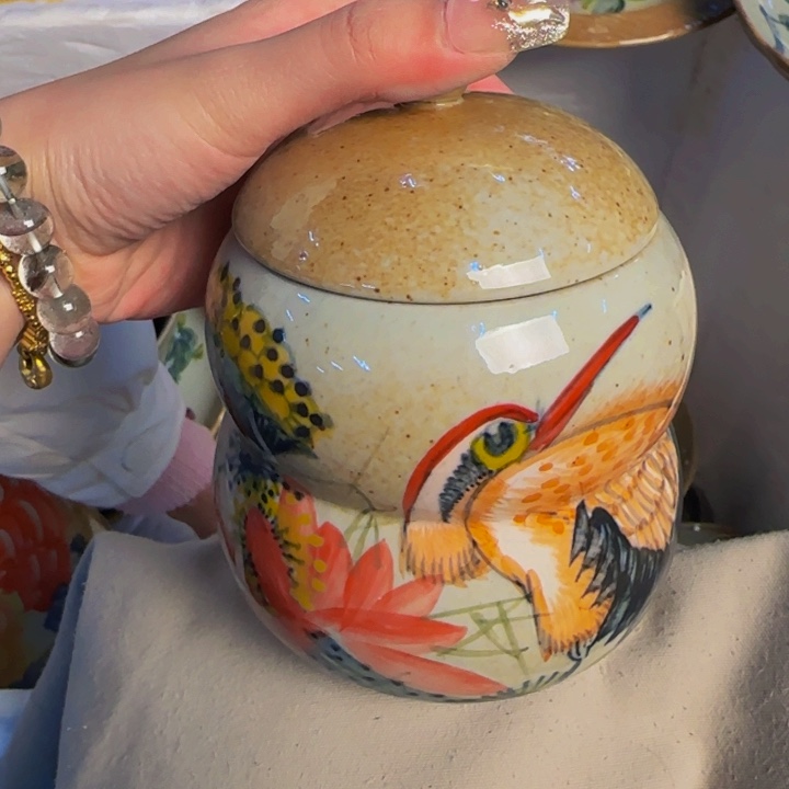 瓷片景德镇陶瓷手工手绘