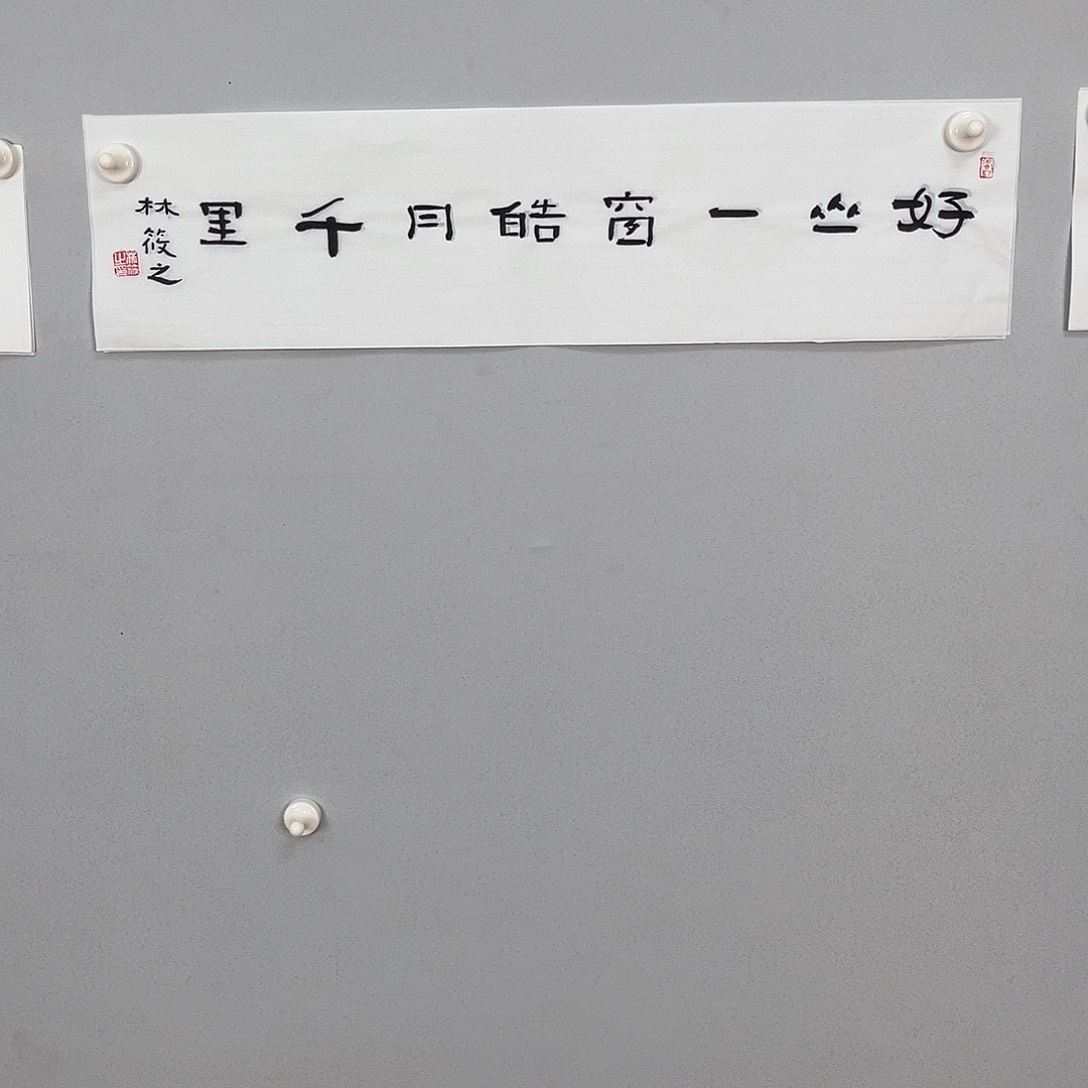 书法林老师书法作品