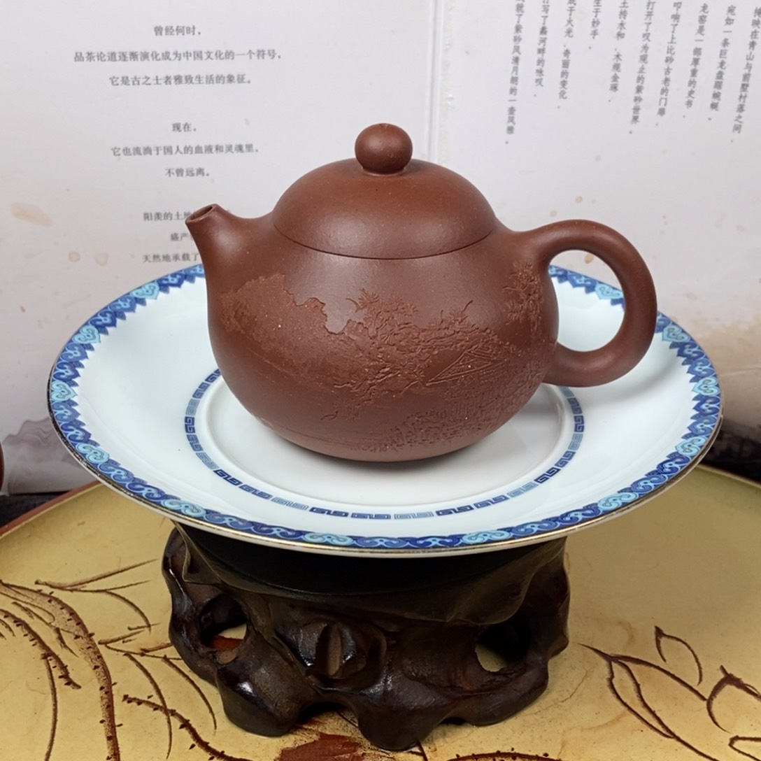 紫砂茶壶全手150容量宜兴紫砂壶
