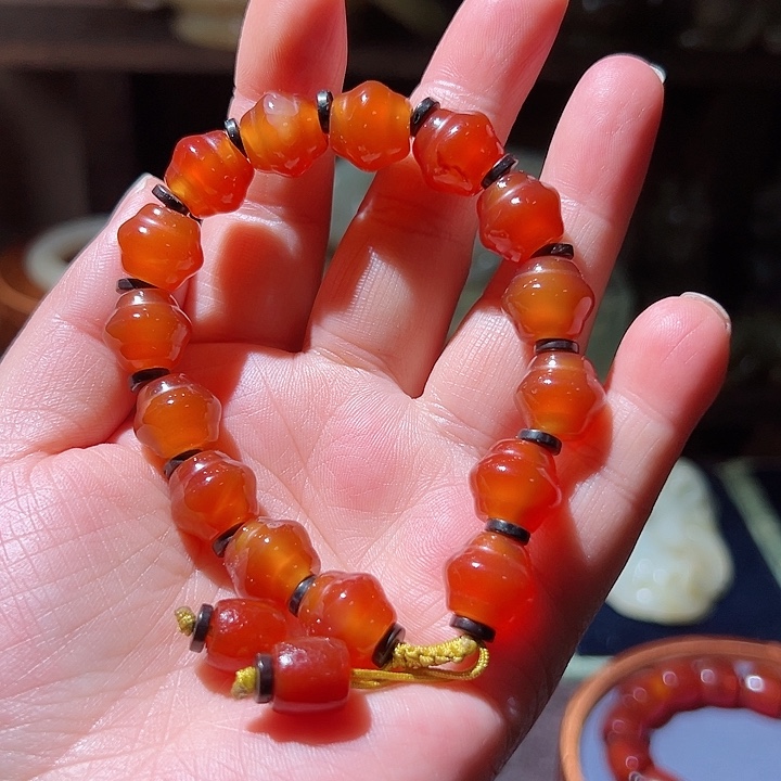 玛瑙/玉髓手链未镶嵌