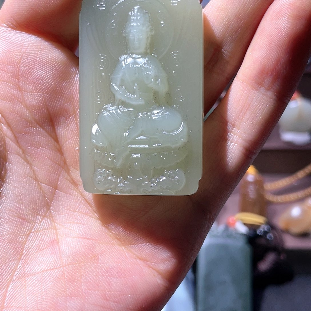 和田玉挂件未镶嵌