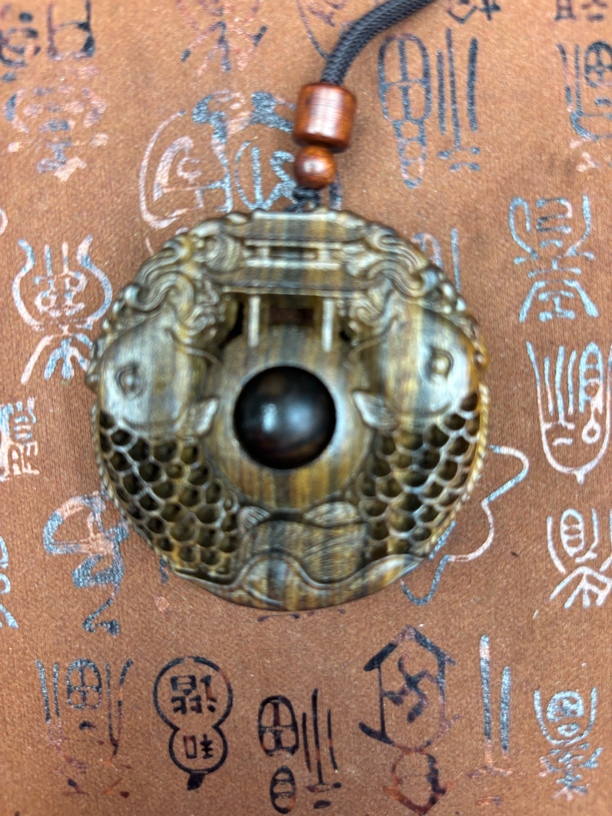 白讲堂文玩吊坠A474