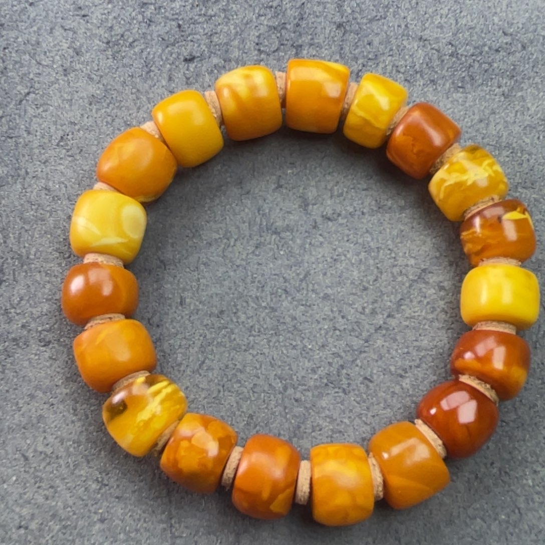 蜜蜡未镶嵌吊坠(不含链)