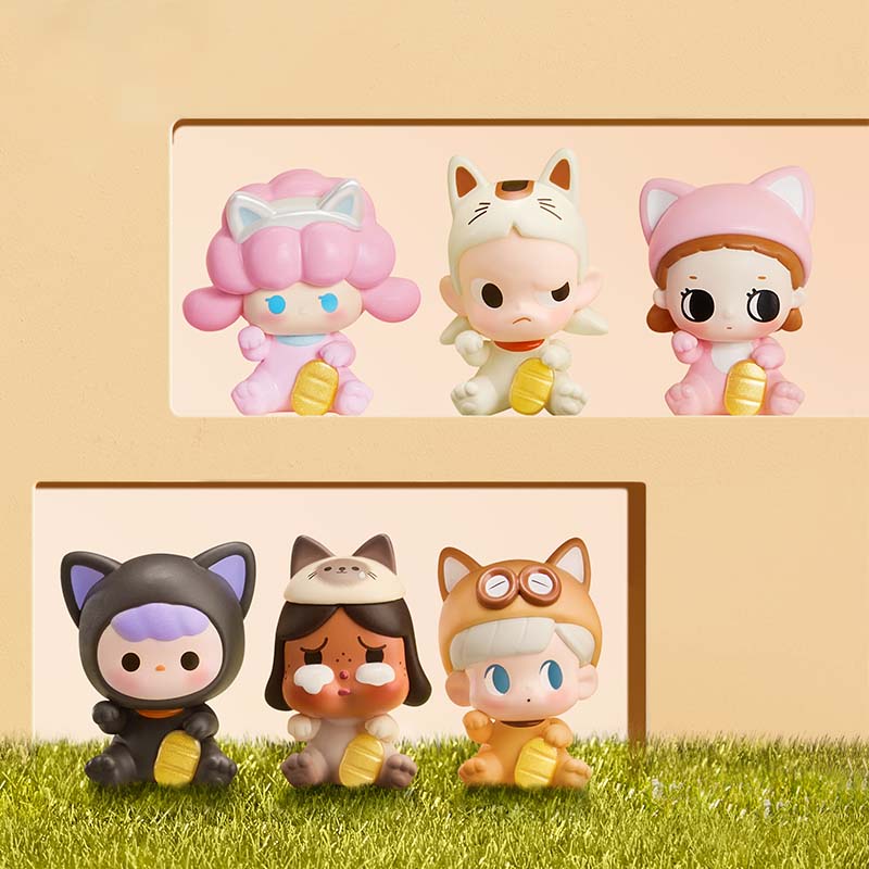 （直播间代拆非明款）招财猫猫系列萌粒