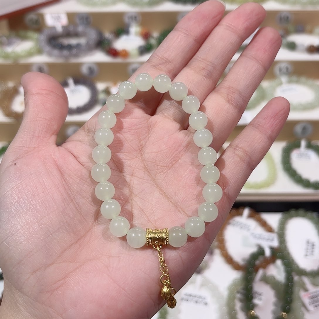 和田玉手链未镶嵌