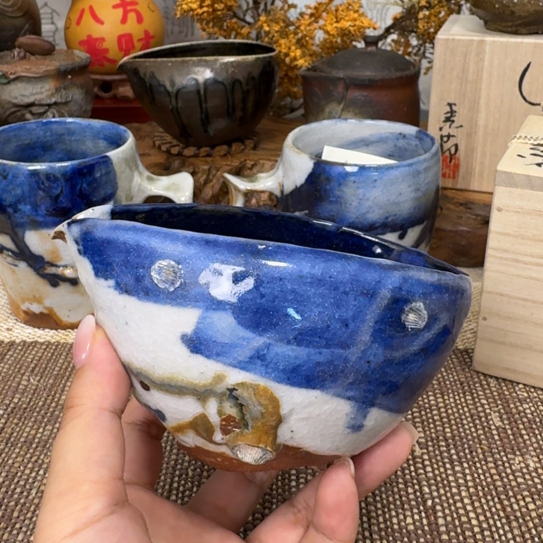 备前烧 志野 汤冷 马场隆志