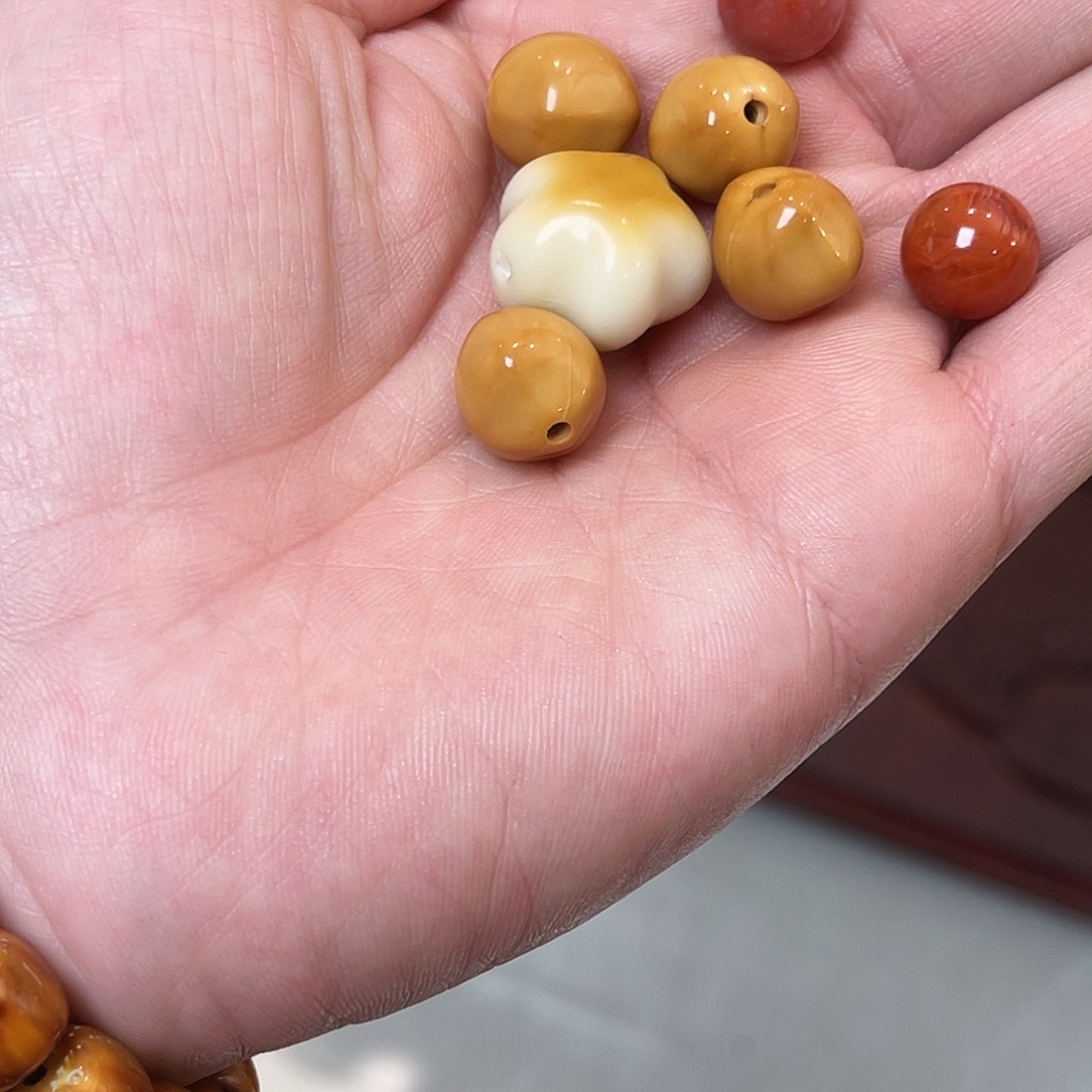 不****猴头核桃手串纯天然猴头小星星手串