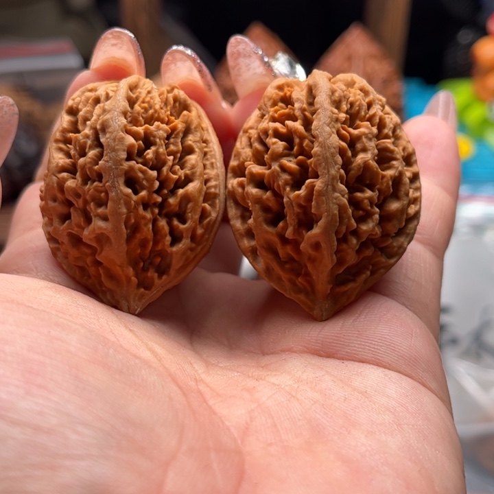 文玩核桃把件关东木子家楸大胖29