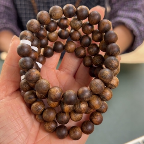 沉香手串白棋8克卡1.0多样性发1串