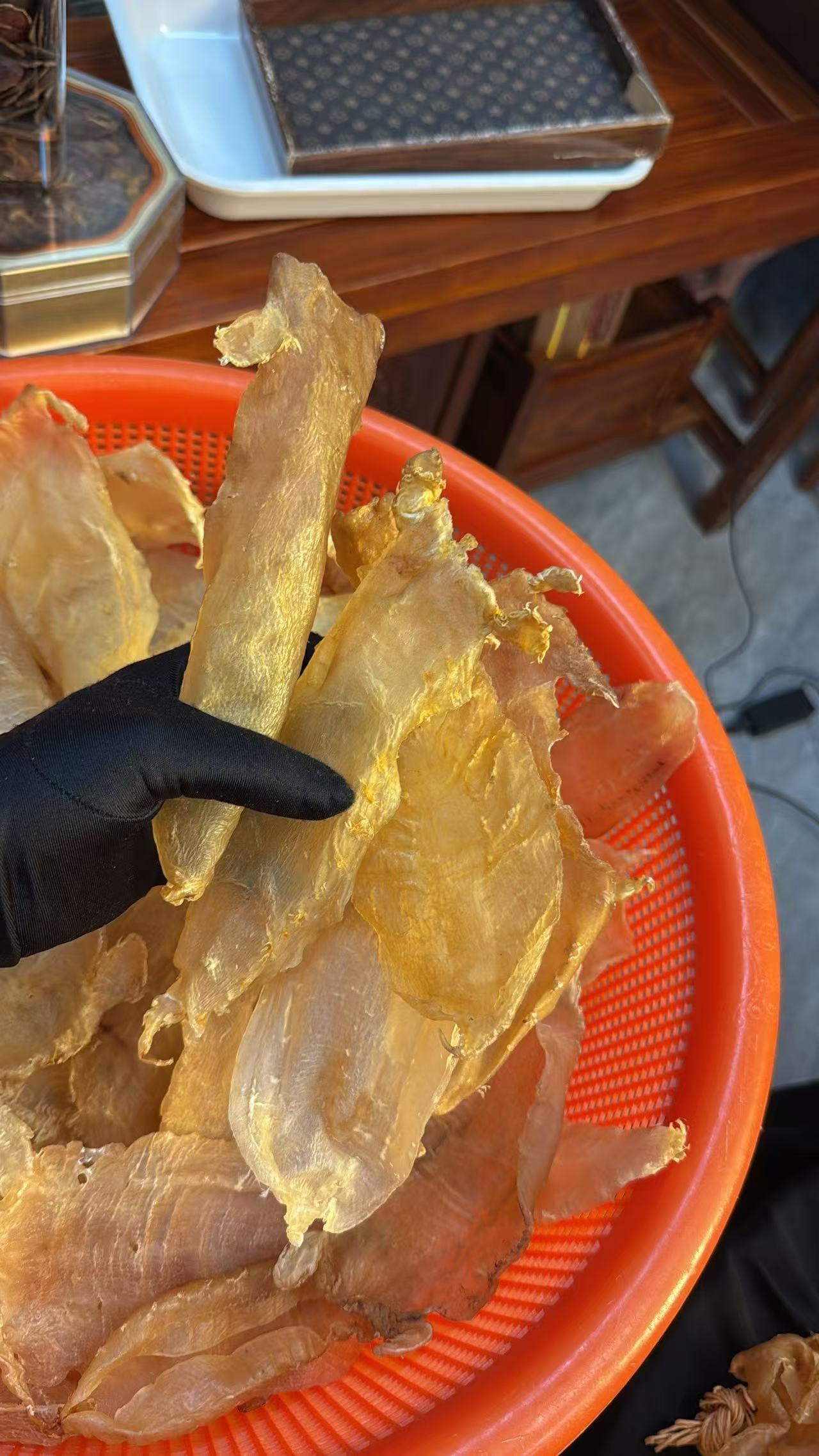广东大耳赤嘴鱼胶1-500g