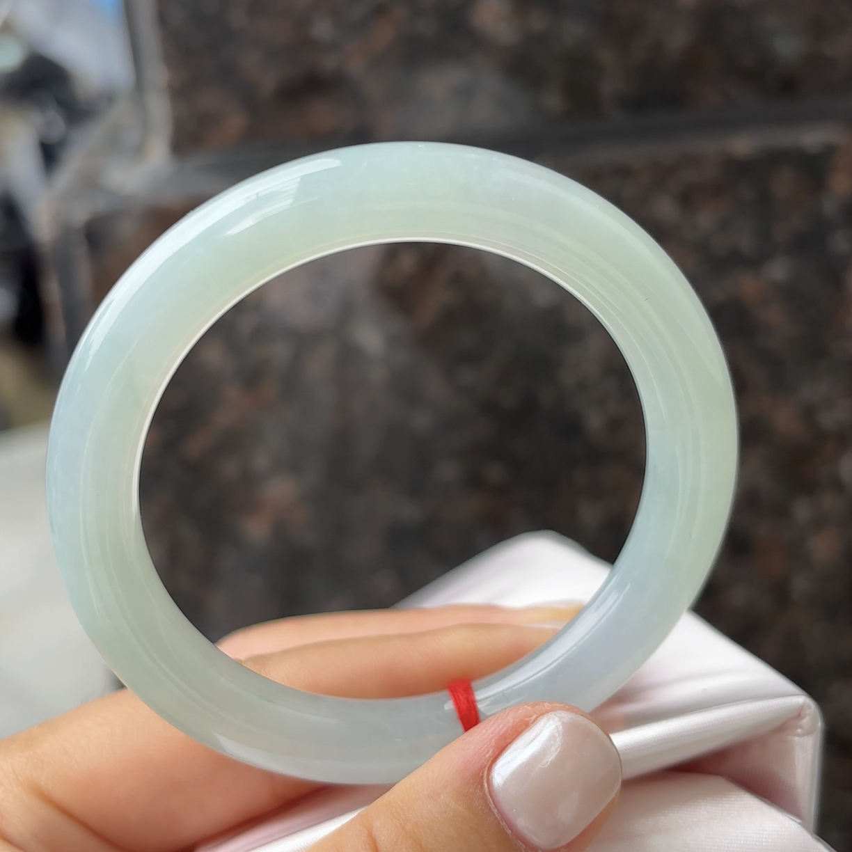 ML（上新）五十六翡翠A货手镯正品