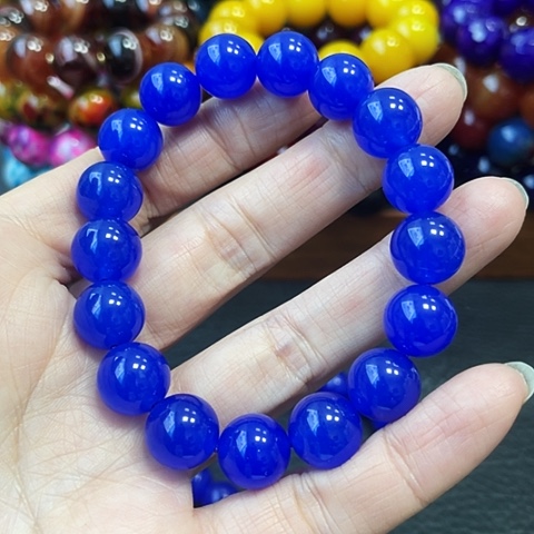 玛瑙未镶嵌手饰无极之蓝12