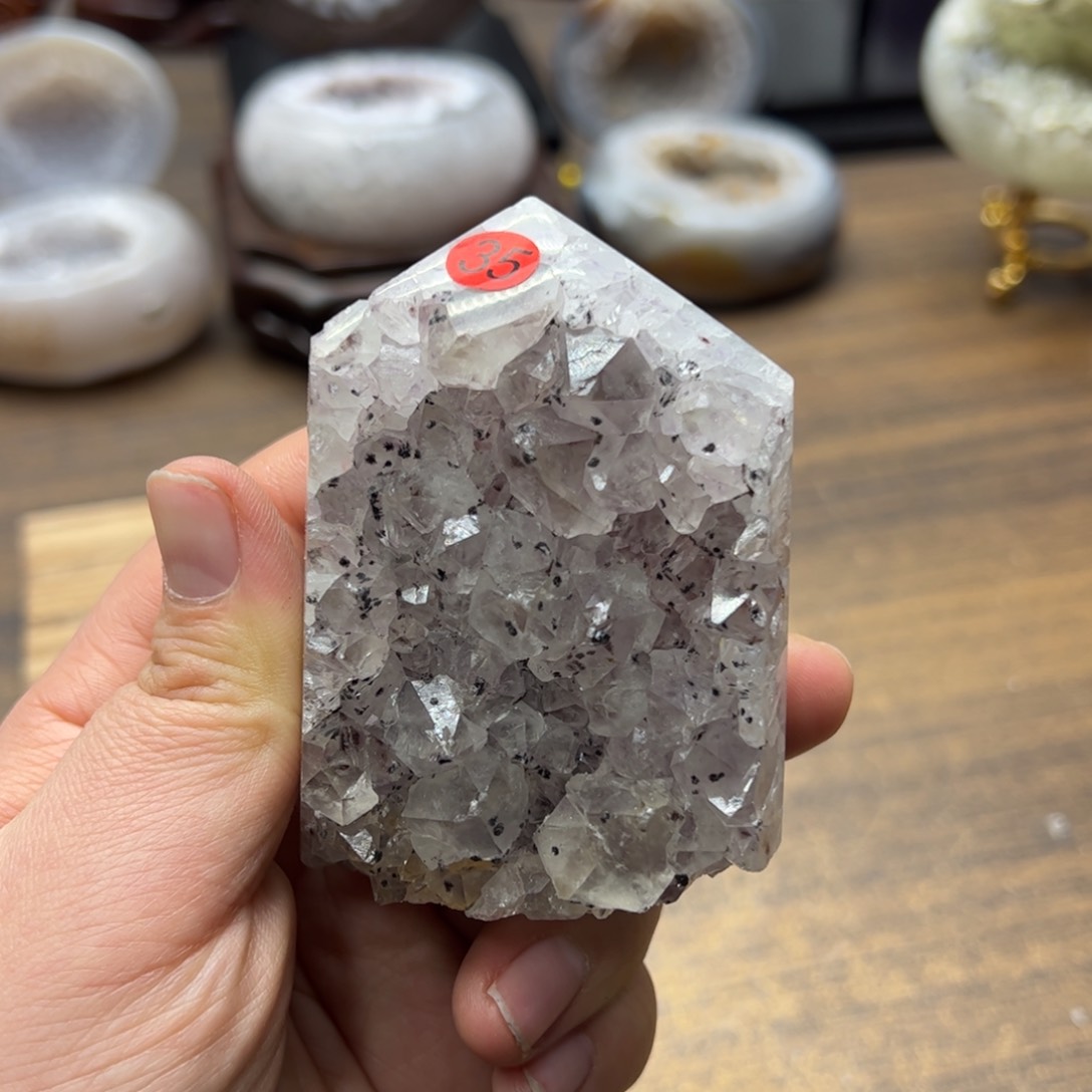 水晶水晶未镶嵌水晶摆件水晶柱35