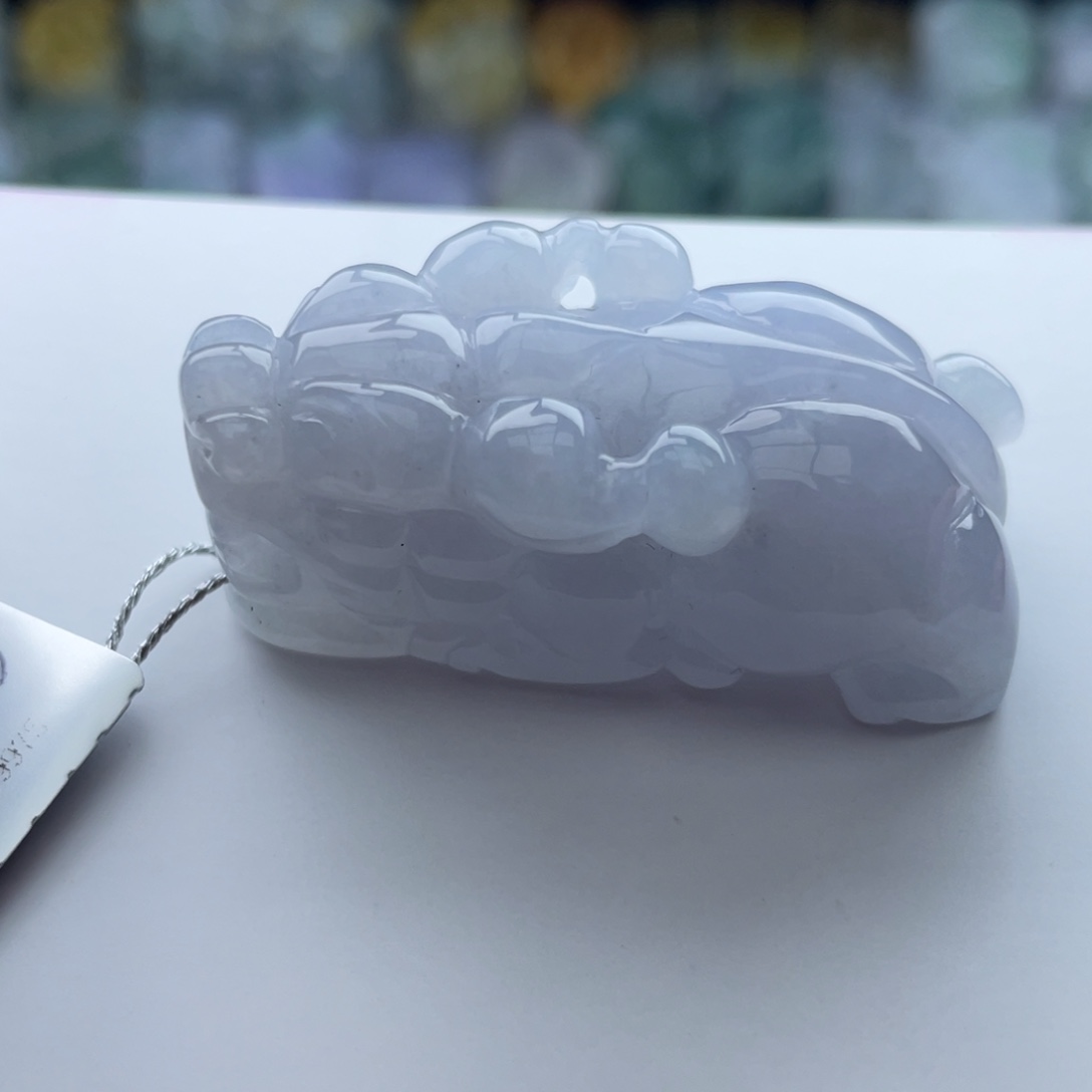 翡翠颈饰未镶嵌貔貅