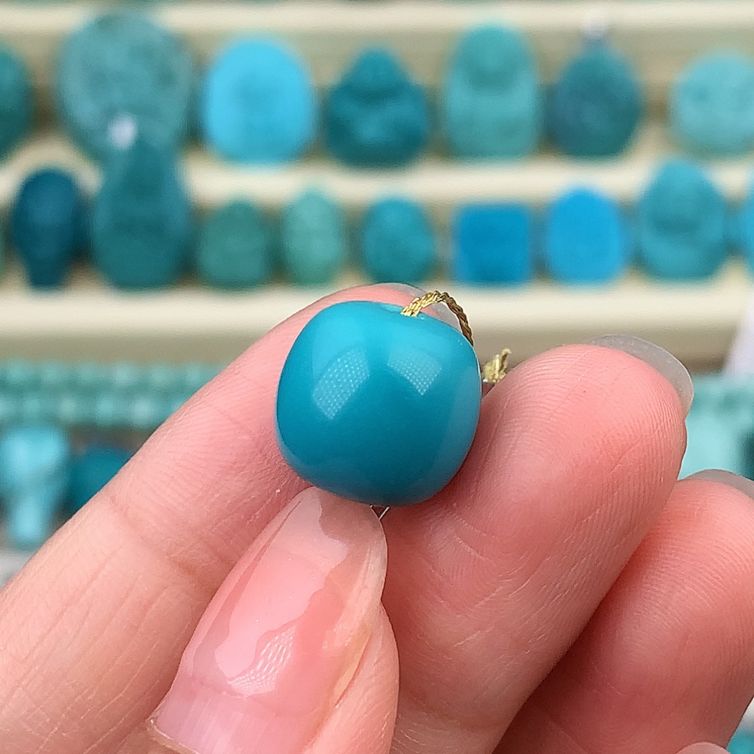 未镶嵌绿松石珠宝奇石12