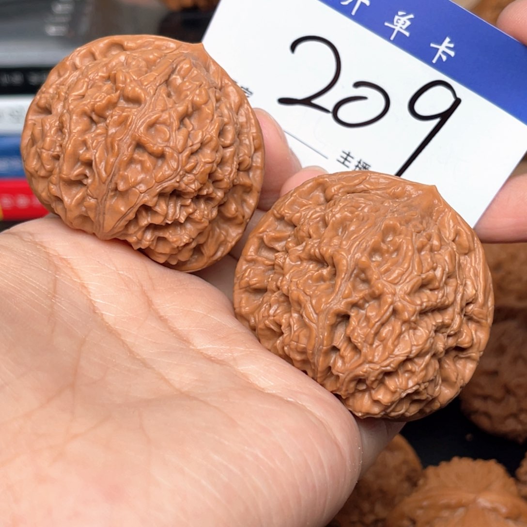 文玩核桃吊坠水龙纹44+尺寸y