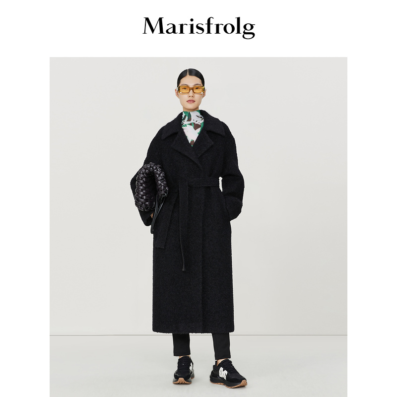 Marisfro玛丝菲尔毛呢外套A1CX4522D