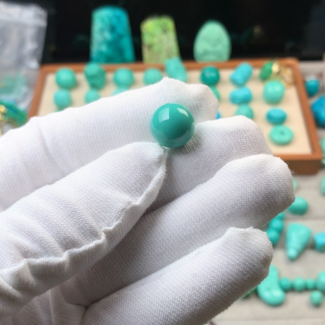 湖北原矿12mm光面圆珠