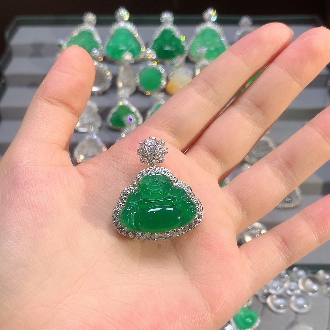 银S925镶嵌颈饰玛瑙/玉髓