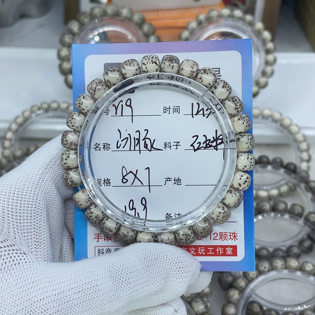 手串星月菩提R19河豚