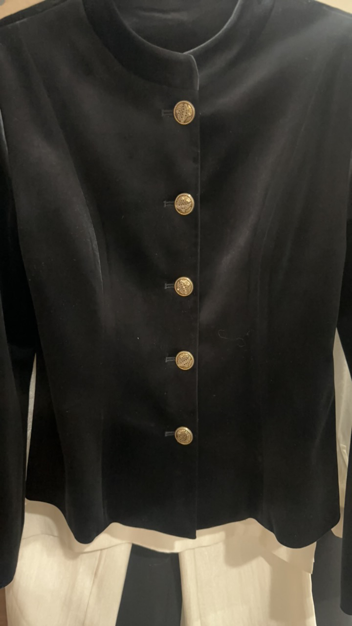 仓k-844丝绒上衣