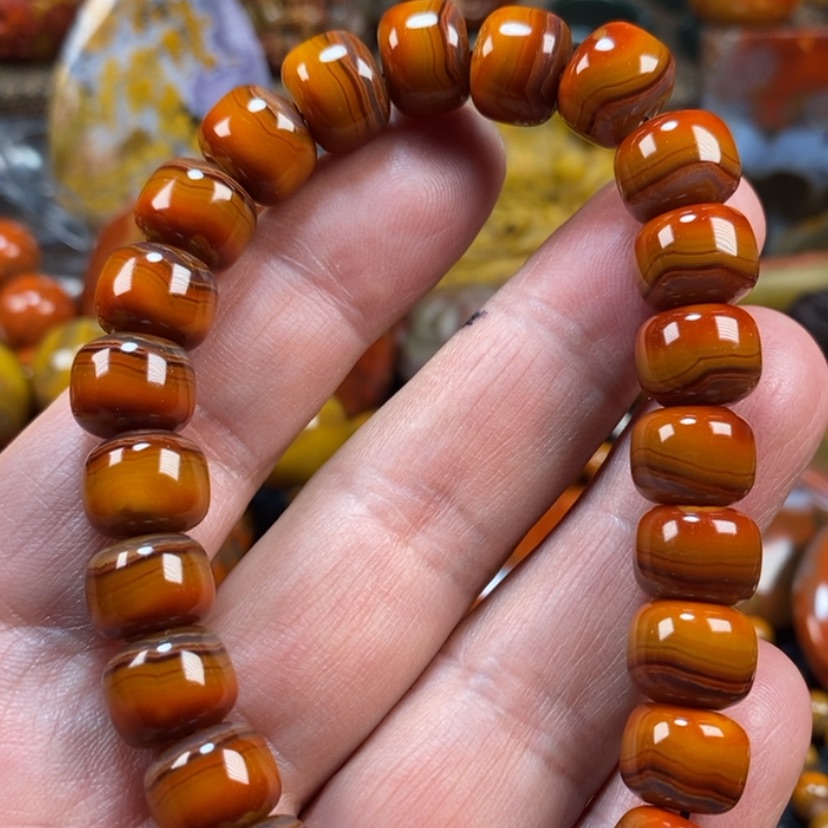 【闪购商品】玛瑙/玉髓未镶嵌颈饰维*