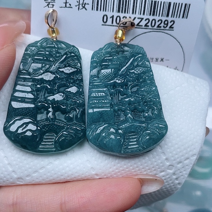 吊坠(不含链)未镶嵌翡翠