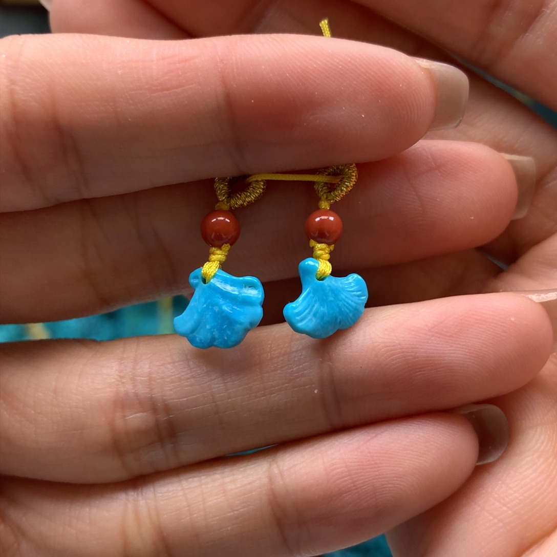 绿松石配饰未镶嵌