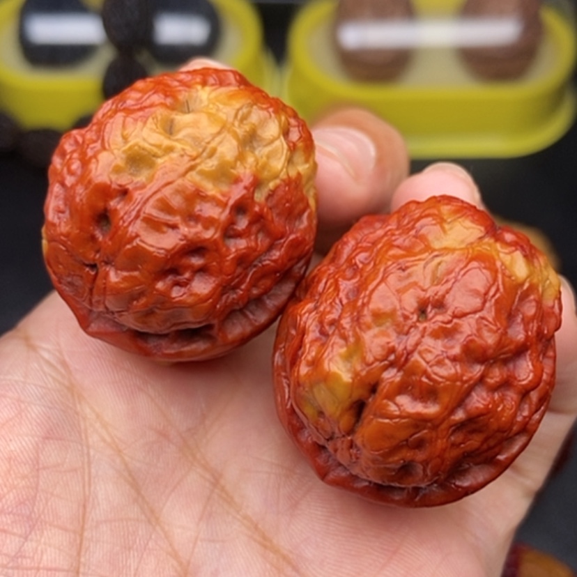 【闪购商品】文玩核桃吊坠40尺七彩至尊疙瘩包