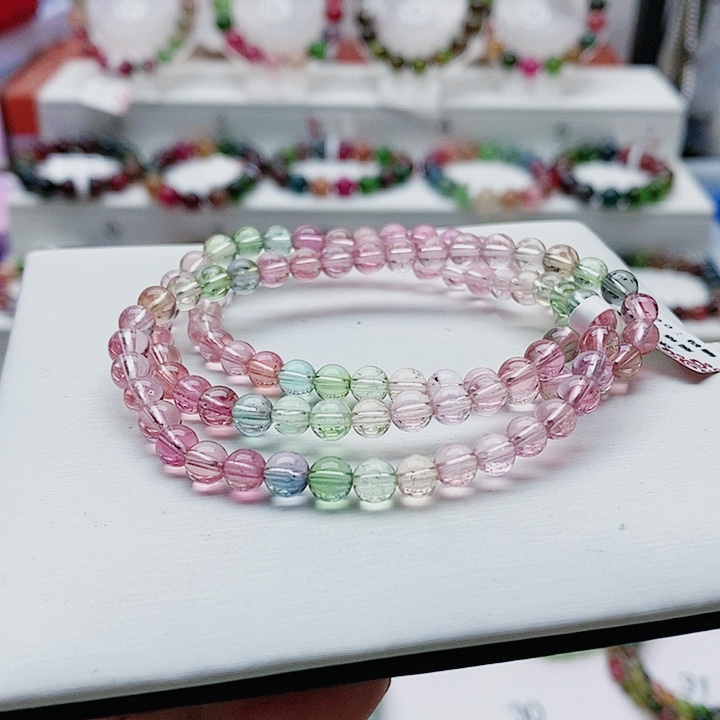 碧玺手链未镶嵌25号