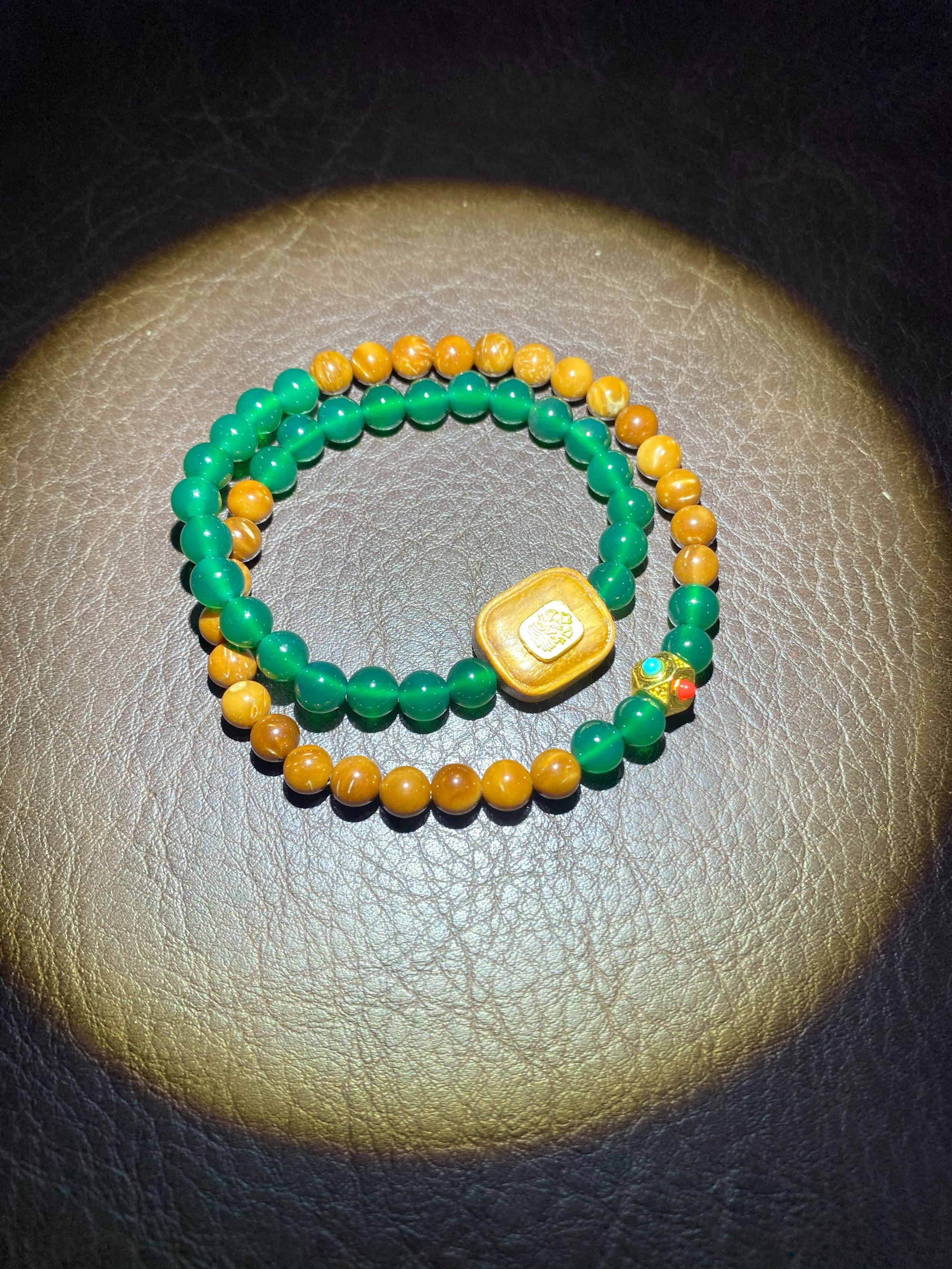 076库克精品双圈手串xk076(无礼盒)